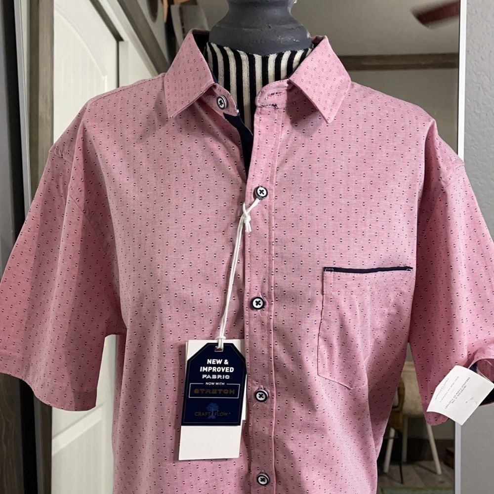 Craft + Flow Button Down Small Nwt